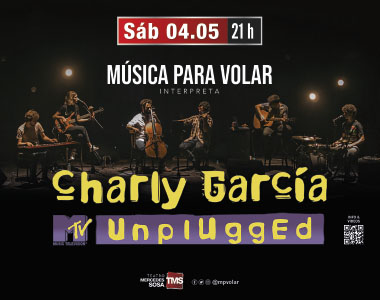 MUSICA PARA VOLAR - CHARLY GARCIA unplugged