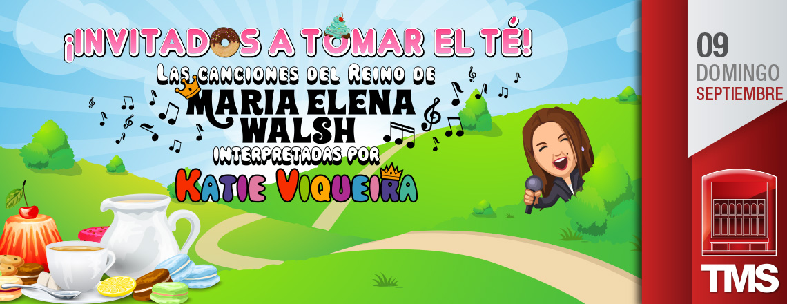MARIA ELENA WALSH                                          INVITADOS A TOMAR EL TE