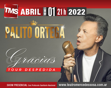 PALITO ORTEGA - GRACIAS Tour Despedida